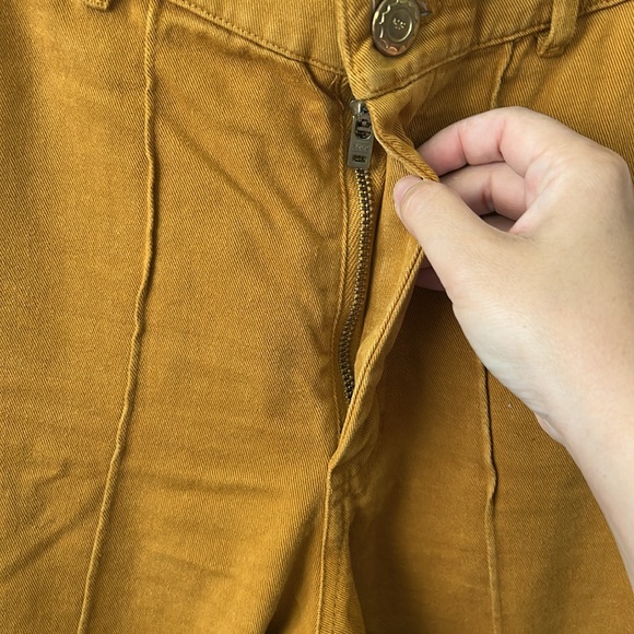 Big Bud Press Orange Floral Wide Leg Pants - Picture 5 of 10